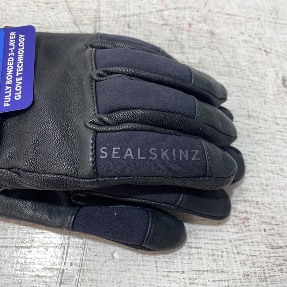 Seal Skinz Waterproof Cold Weather Glove with Fusion Control Black Sz L, 10 - Picture 4 of 4